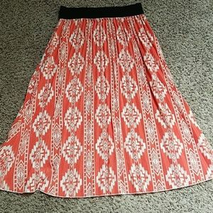 LuLaRoe Jill Pleated Skirt