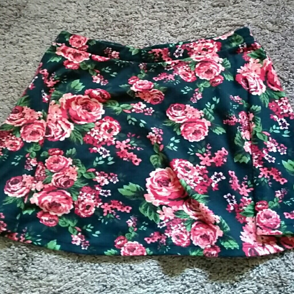 Floral skirt