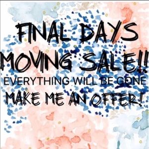 Moving sale!!!! All responsable offers welcomed!