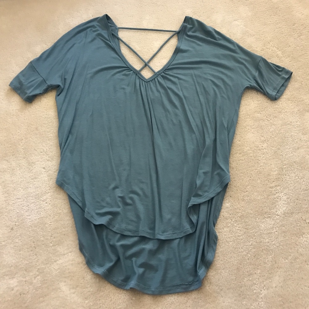 Blue top by Lush