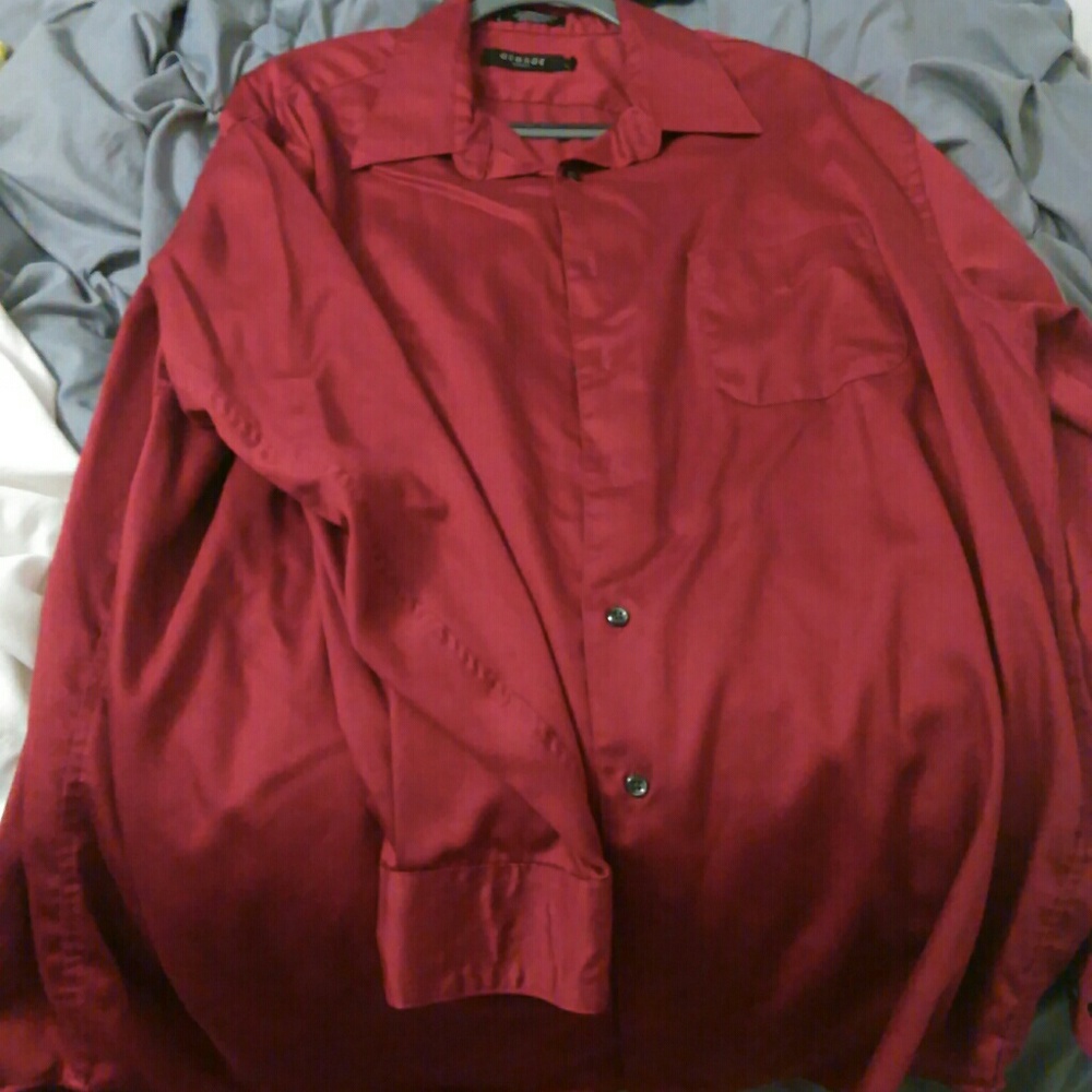 Sateen finish dress shirt