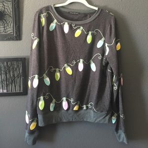 Wildfox Christmas lights sweater.