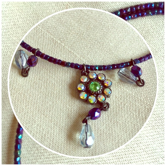 🎁free gift for @tianab53 Two tone blue beaded - Picture 2 of 7