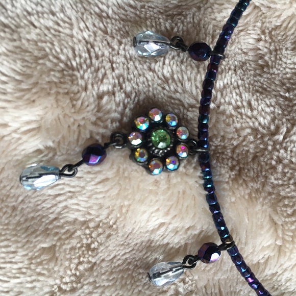 🎁free gift for @tianab53 Two tone blue beaded - Picture 3 of 7