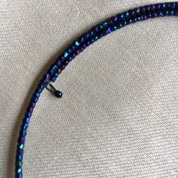 🎁free gift for @tianab53 Two tone blue beaded - Picture 5 of 7