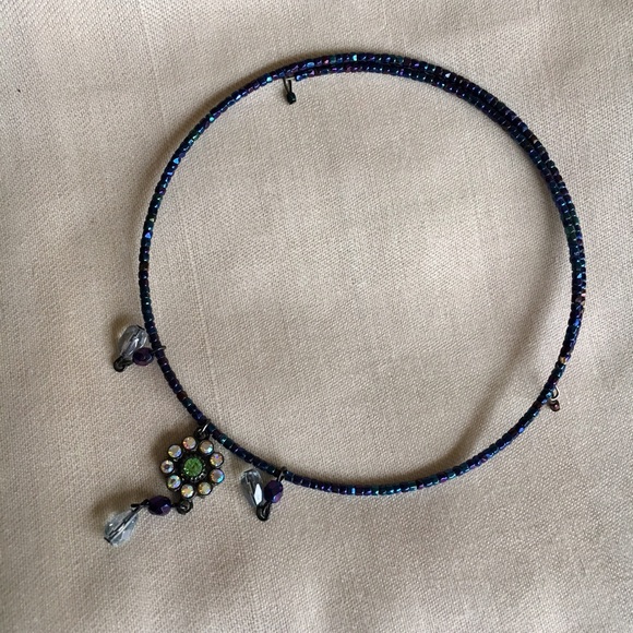 🎁free gift for @tianab53 Two tone blue beaded - Picture 6 of 7
