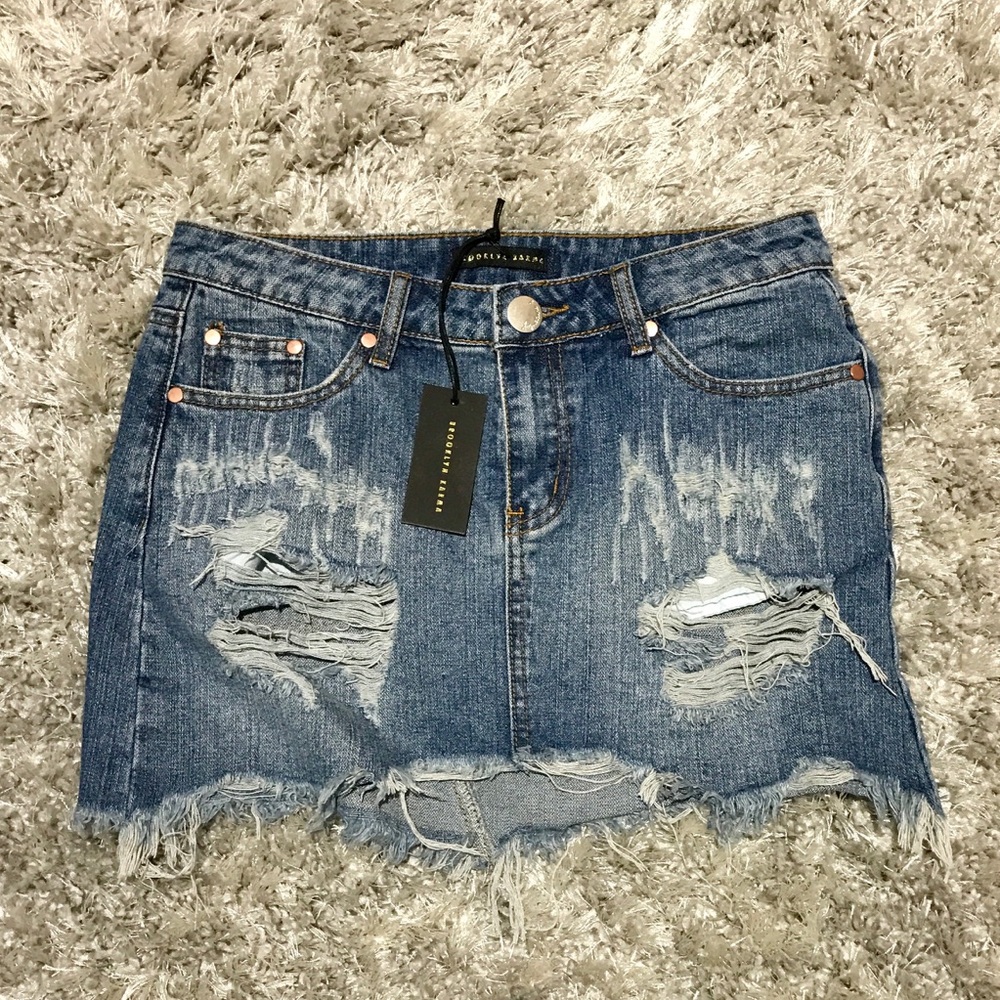 Brooklyn Karma Denim Skirt