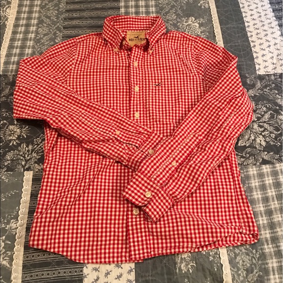 Hollister long sleeve button up shirt - Picture 2 of 3