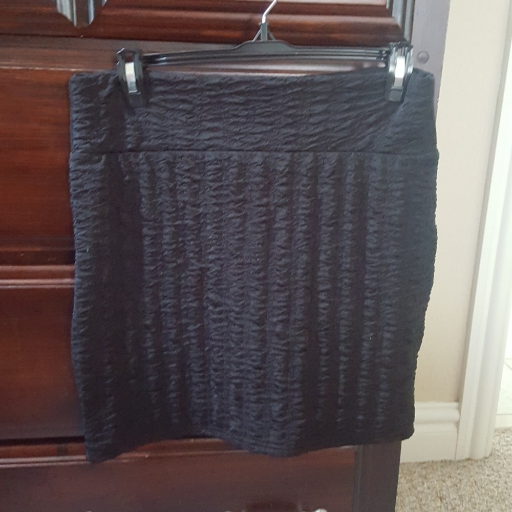 Black skirt