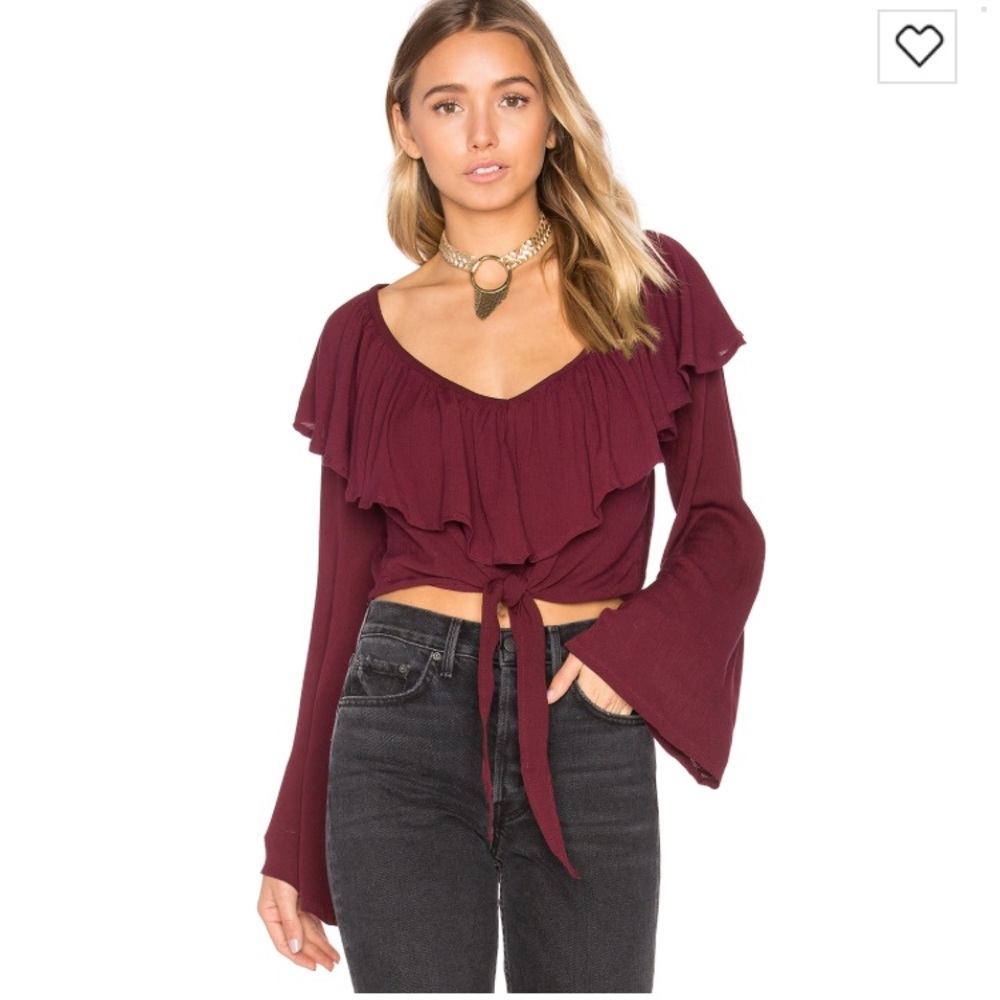 Cleobella Thelma Top Plum - XS