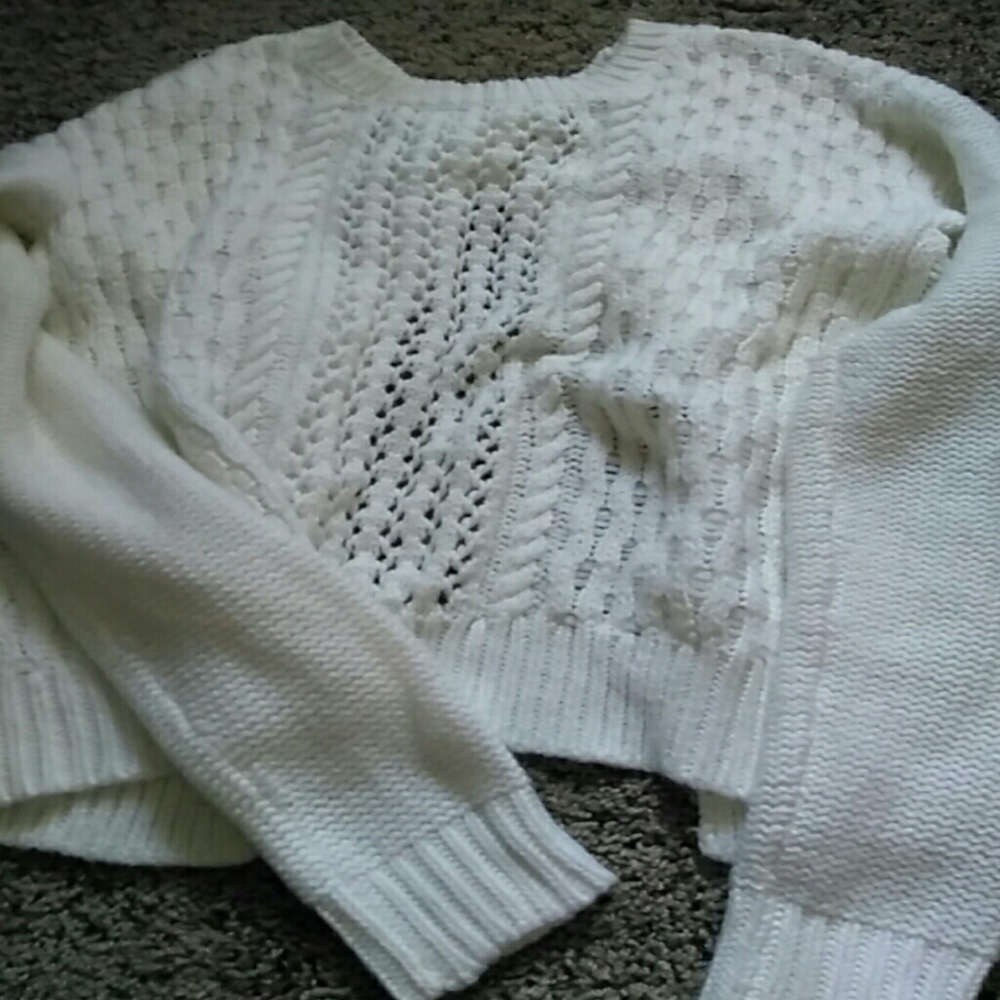 White sweater
