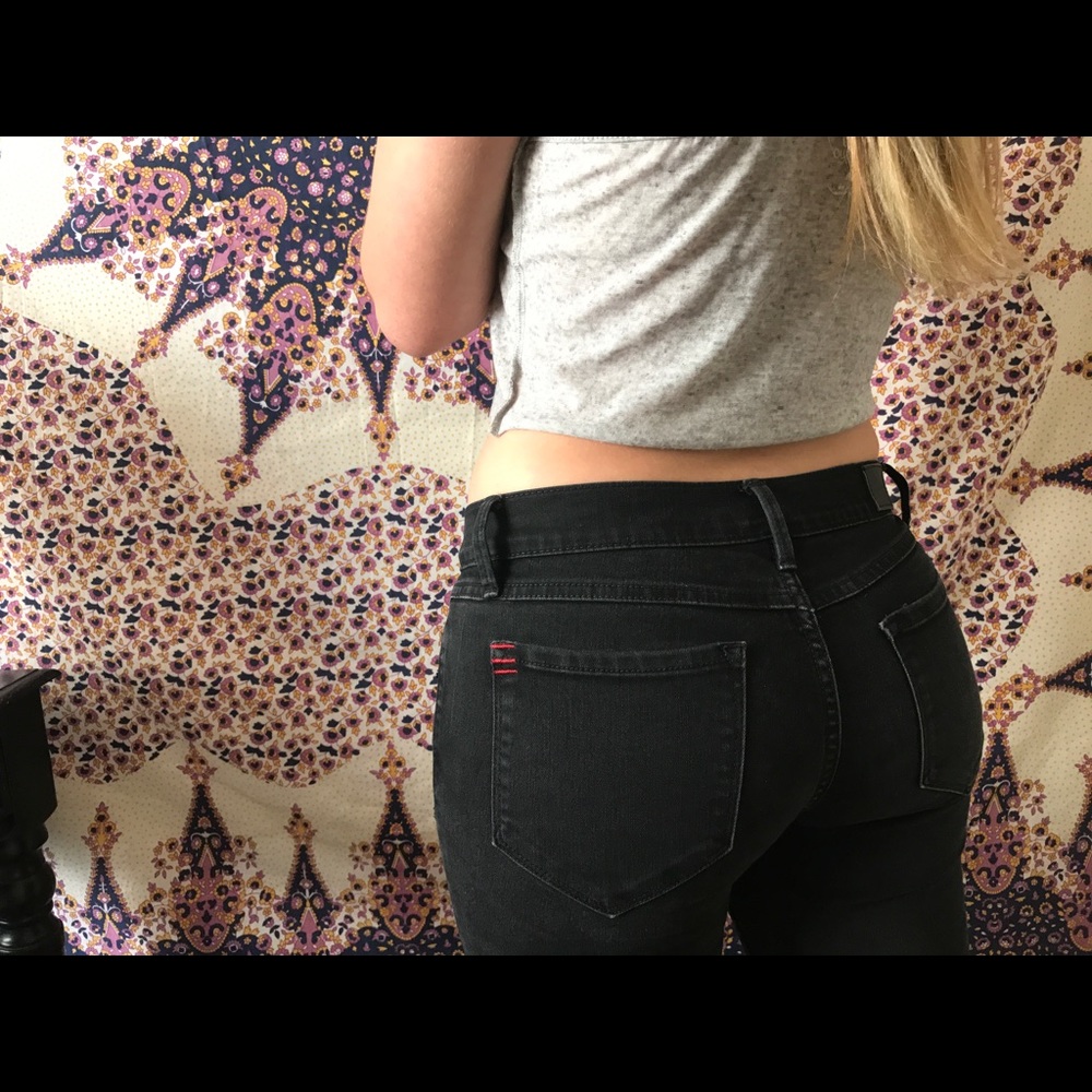 Lightly used BDG black denim jeans