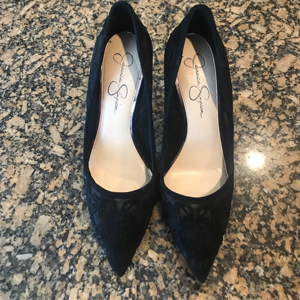 Jessica Simpson Mesh Heels