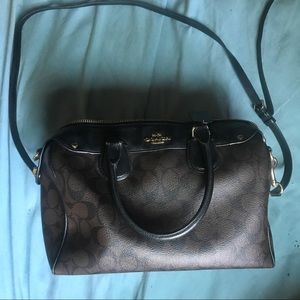 Coach Signature Logo Handbag Purse