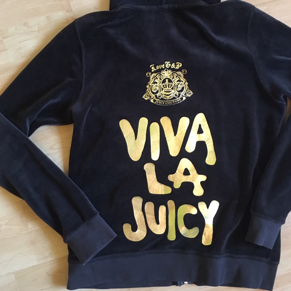 Juicy Couture VIVA LA JUICY Velour Jacket