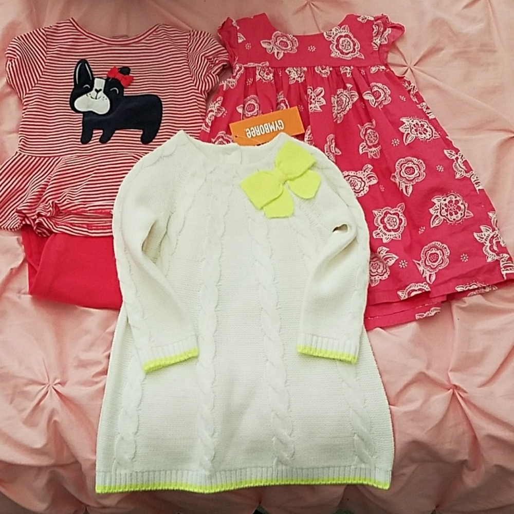 3 outfits from gymboree