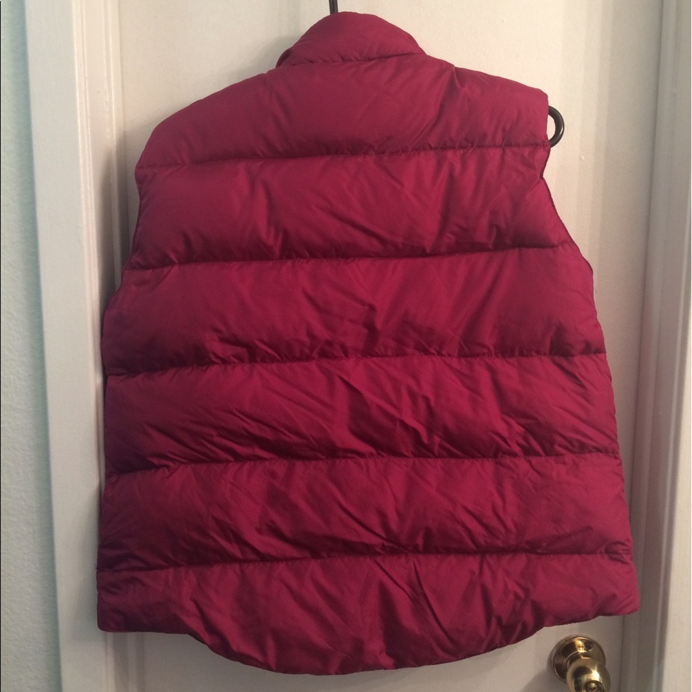 Goose Down Raspberry Vest - Picture 2 of 3