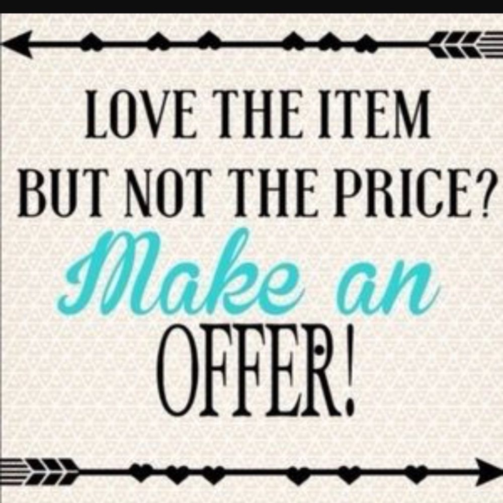 Accepting all reasonable offers! Make me an offer
