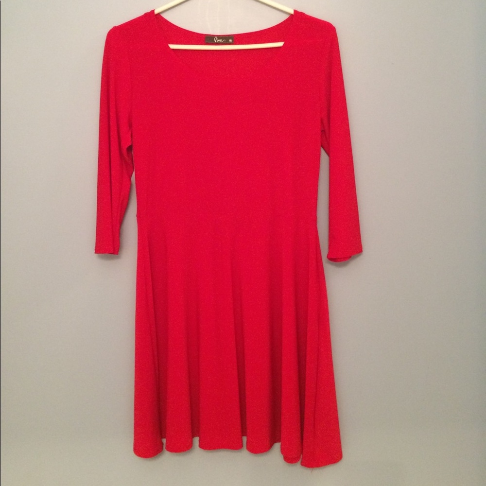 Red dress!