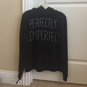 EUC Perfectly Imperfect sweater w/ hood