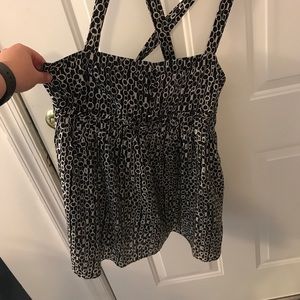 SILK J.Crew tank blouse