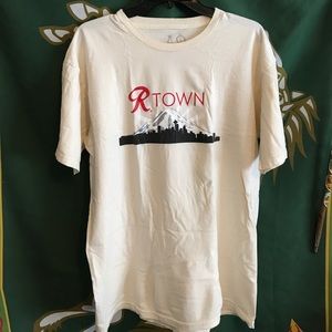 Casual x Rainier beer t-shirt