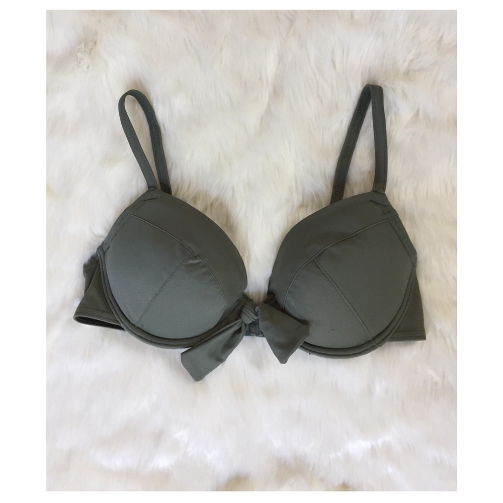 Olive bikini top