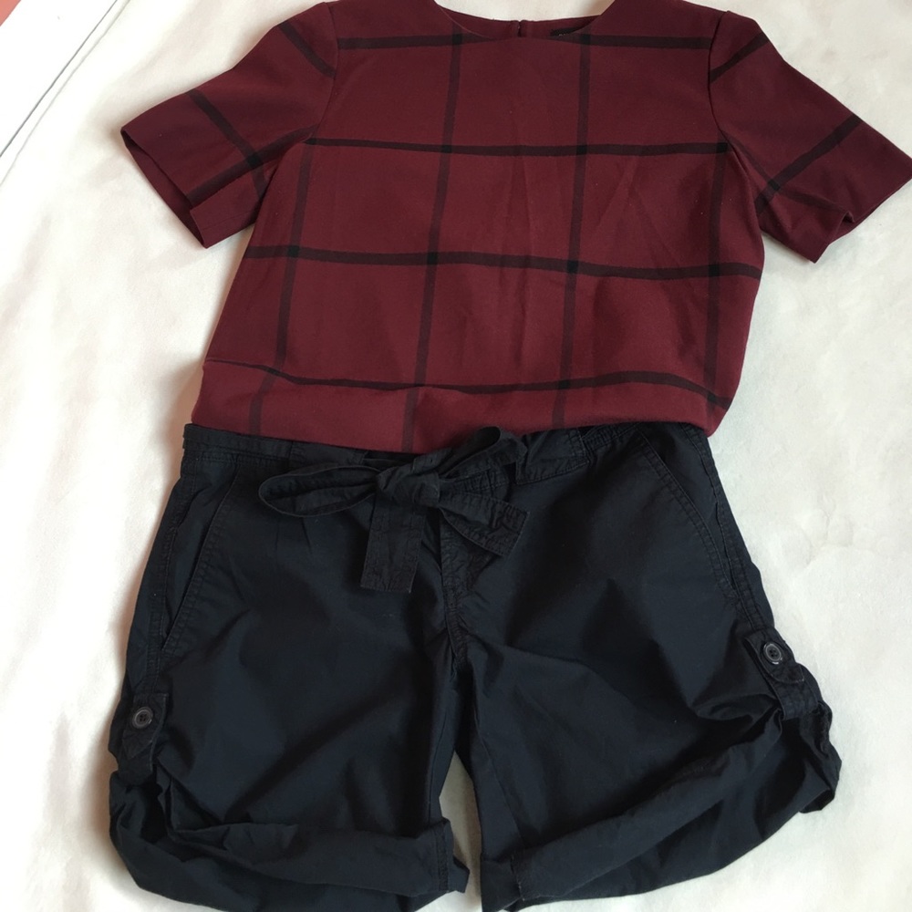 Black shorts