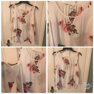 Rose petal blouse