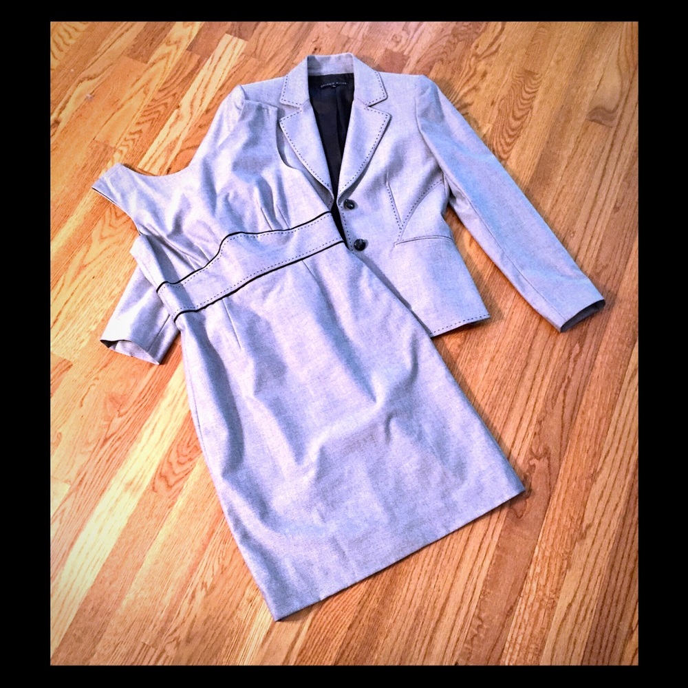 Antonio Melani - blue suite - dress and Jacket