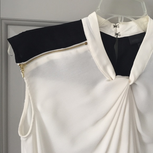 Worthington black and white blouse size Small - Picture 2 of 4