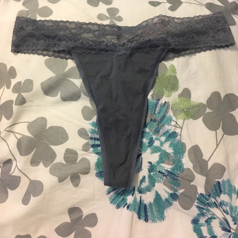 Brand new Victoria Secret gray Thong