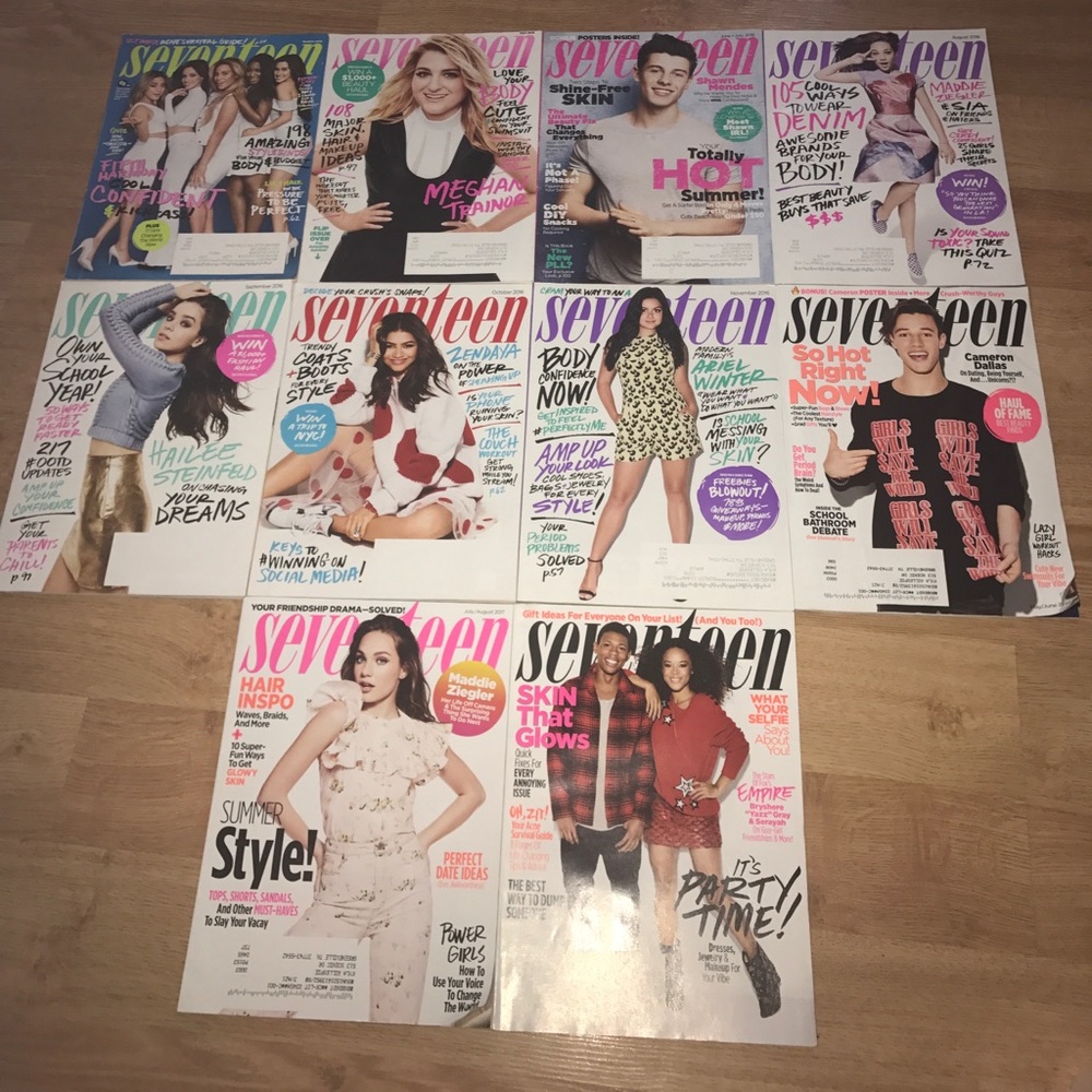 10 SEVENTEEN Magazines💄💁🏼