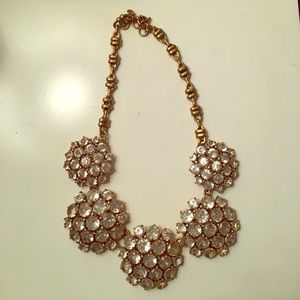Jcrew crystal statement necklace