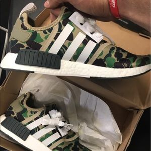 Nmd_r1 bape adidas nmd. Size 11 100% real.