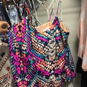 alice and trixie snakeskin top