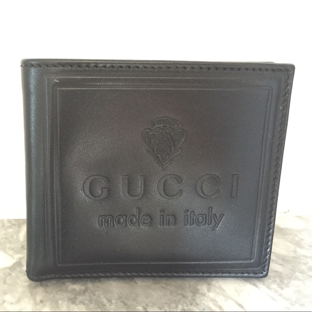 Black Men's Gucci Wallet