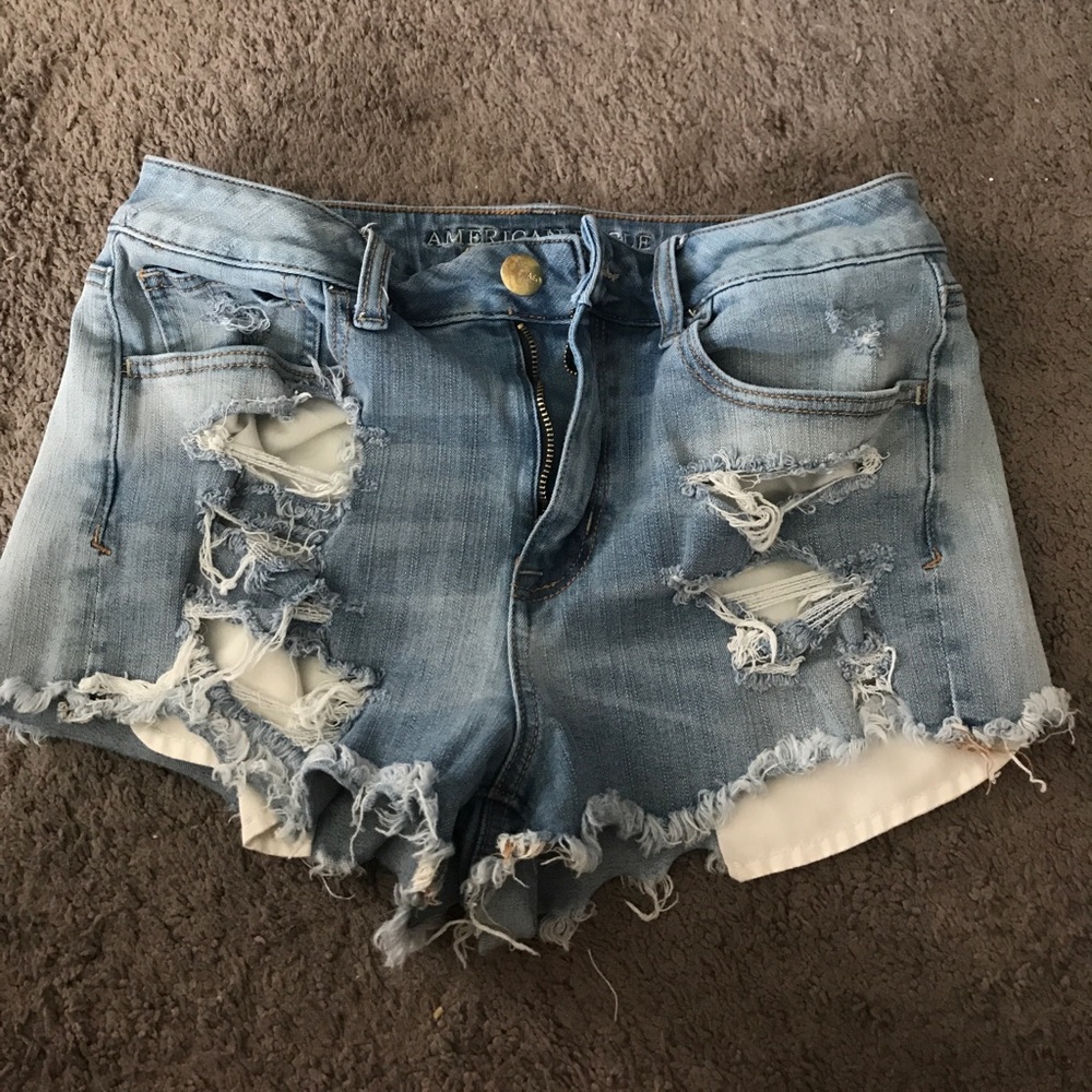 American eagle high rise shortie