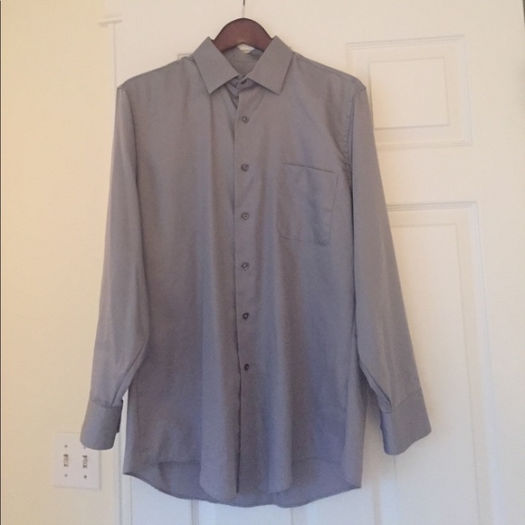 Geoffrey Beene Other - Geoffrey Beene Men's Gray Dress Shirt