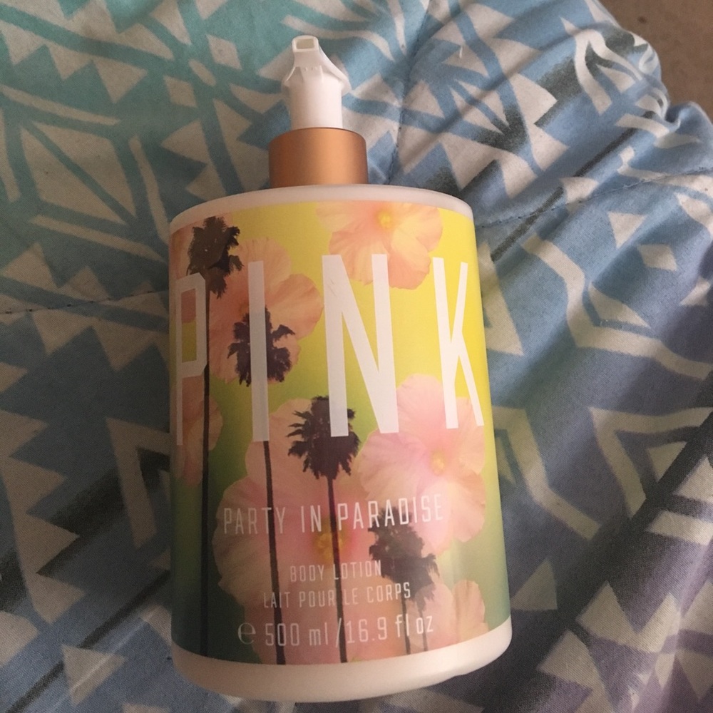 Pink Party in Paradise body lotion