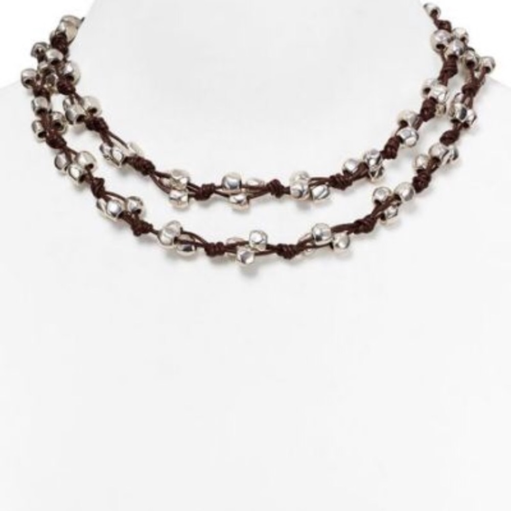 Uno de 50 "thorned heart" necklace. 34"