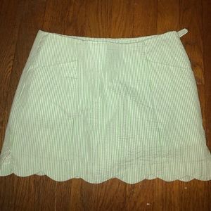 BRAND NEW Lilly Pulitzer seersucker skirt