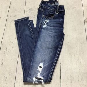 American Eagle Blue Jeans.