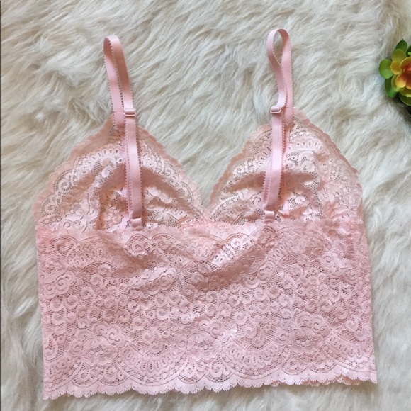 🔻 {Victoria's Secret} old school pink bralette - Picture 2 of 8