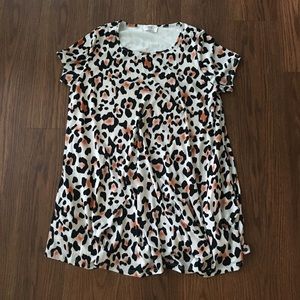 NWOT Peach Love Cheetah Dress
