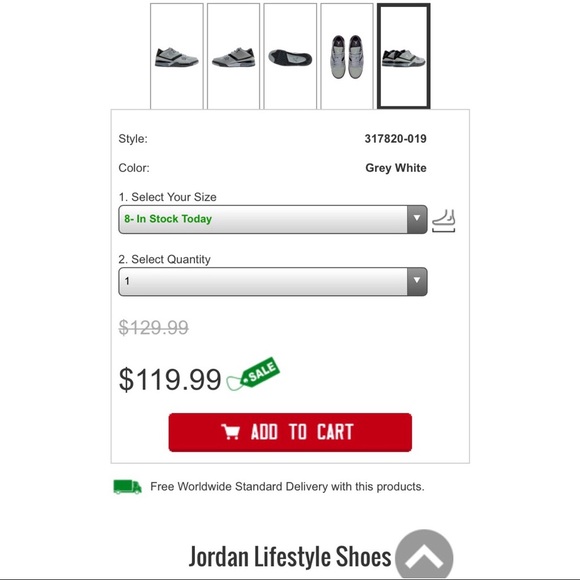 🔥SALE🔥Air Jordan Flight 23 Sneakers NWOB - Picture 8 of 8