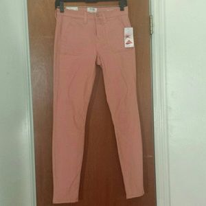 Rose colored pants