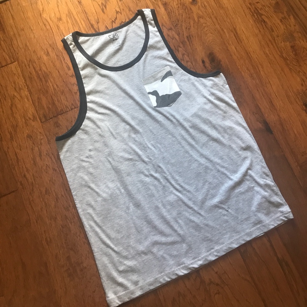 Champs Unisex Fatigue Pocket Tank Top