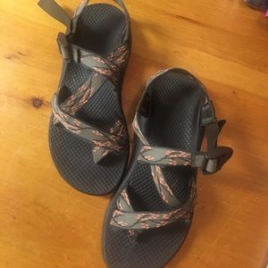 Chaco Sandals size 7 Cherry Blossom Pattern.