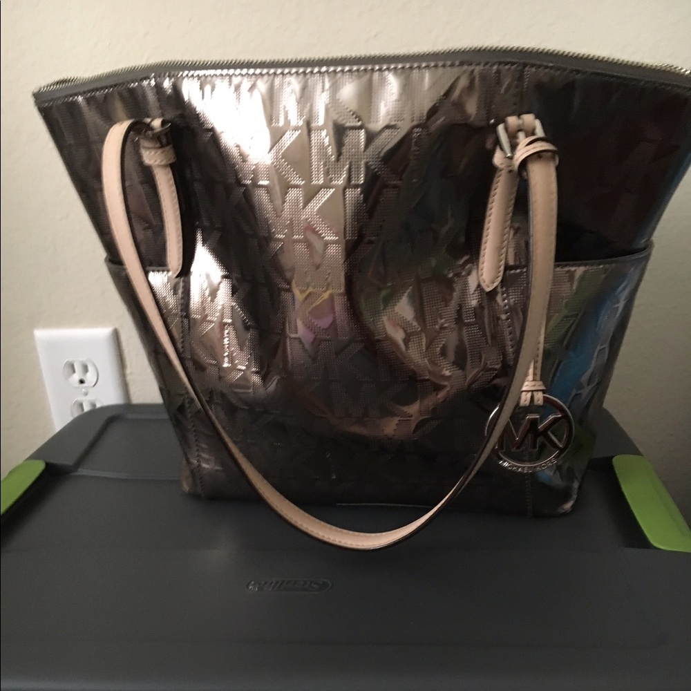 Michael Kors Metallic Tote